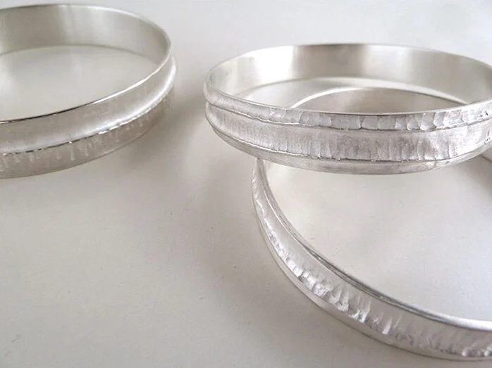 Forged Silver Bracelet